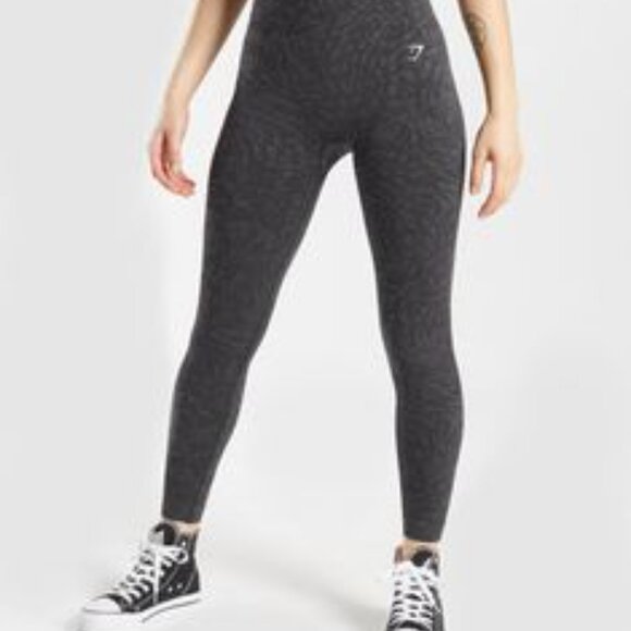 Gymshark Adapt Animal Seamless Leggings High Waisted Ruched Bum Size S - Picture 1 of 5
